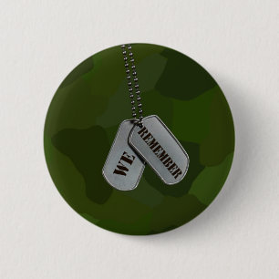 Patriotic Pin Ronde Button 5,7 Cm