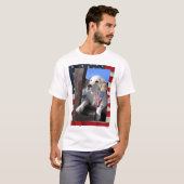 Patriotic Pooch T-shirt (Voorkant volledig)