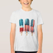 Patriotic Popsicles T-shirt (Voorkant)
