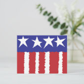 Patriotic Pride Briefkaart (Staand voorkant)