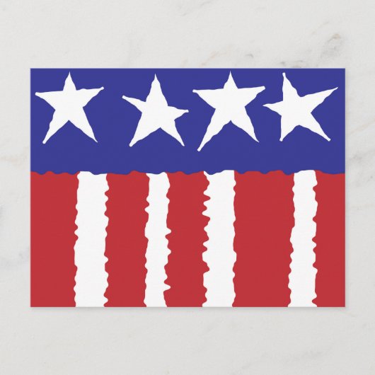 Patriotic Pride Briefkaart (Voorkant)