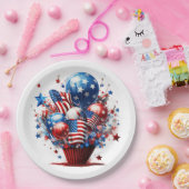 Patriotic Pride Papieren Bordje (Feest)