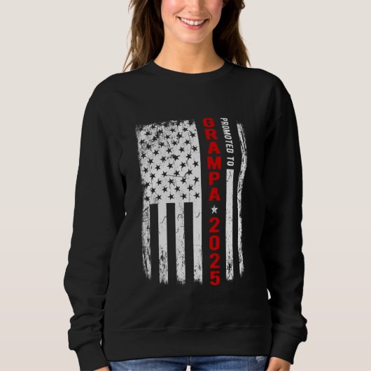 Patriotic promoveert naar Grampa Est 2025 eerste k Trui (Voorkant)