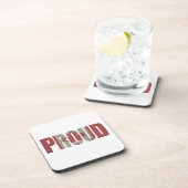 Patriotic Proud Canadian Bier Onderzetter (Rechterzijde)