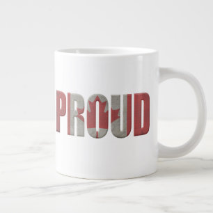 Patriotic Proud Canadian Grote Koffiekop