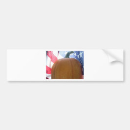 Patriotic Pumpkin Bumpersticker