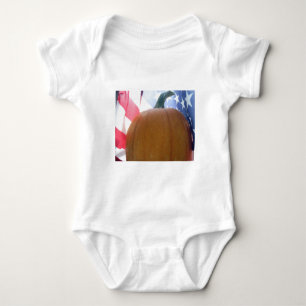Patriotic Pumpkin Romper