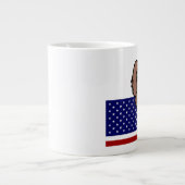Patriotic Pup Grote Koffiekop (Voorkant)
