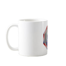 Patriotic Red White & Blue Cat In Frame