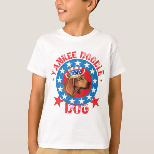 Patriotic Redbone Coonhound T-shirt