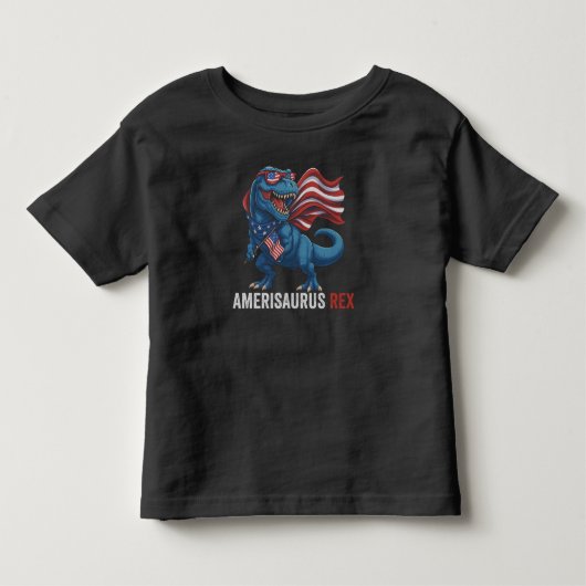 Patriotic Rex Kinder Shirts (Voorkant)