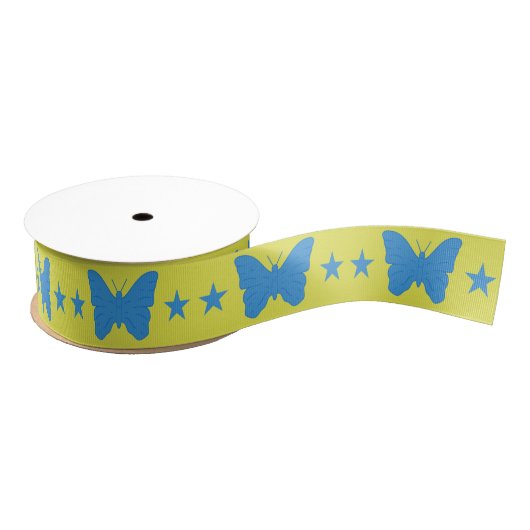 Patriotic Ribbon with Flag of Bady Bassit Grosgrain Lint (Spoel)