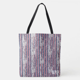 *~* Patriotic Rustic Barnwood US Flag Tote Bag