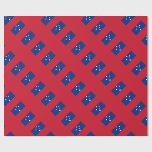 Patriotic Samoa Island Cadeaupapier (Vlak)
