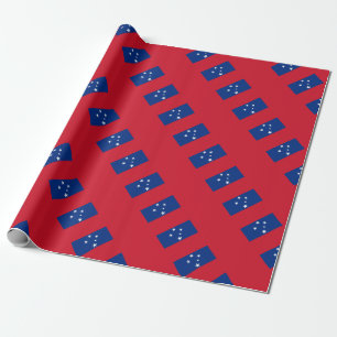 Patriotic Samoa Island Cadeaupapier
