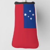 Patriotic Samoa Island Golfheadcover (Draai 90)