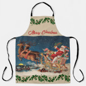 Patriotic Santa Schort (Voorkant)