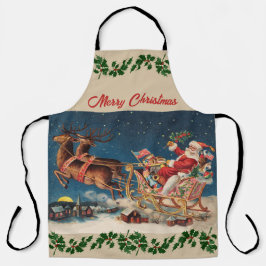 Patriotic Santa Schort