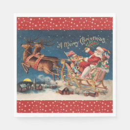 Patriotic Santa Servet