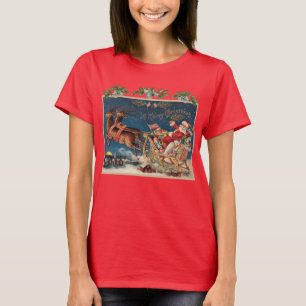 Patriotic Santa T-shirt