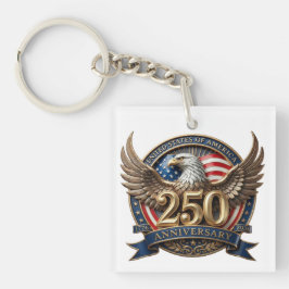 PATRIOTIC - See Back - Keychain
