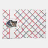 Patriotic Sheltie Kitchen Towel Theedoek (Horizontaal)