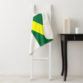 Patriotic Sherpa Blanket met vlag van Monterey Sherpa Deken (In situ)