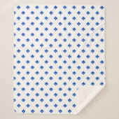 Patriotic Sherpa Blanket with flag of Toyota City Sherpa Deken (Voorkant)