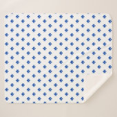 Patriotic Sherpa Blanket with flag of Toyota City Sherpa Deken (Voorkant (horizontaal))