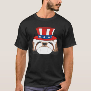 Patriotic Shih Tzu T-shirt