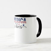 patriotic shirt america shirt 4th of july mok (Voorkant rechts)