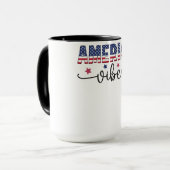 patriotic shirt america shirt 4th of july mok (Voorkant links)