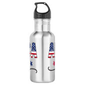 patriotic shirt america shirt 4th of july  waterfles  (Achterkant)