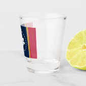 Patriotic shot glass with flag of Mississippi Shot Glas (Rechts)