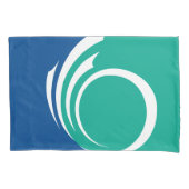 Patriotic Single Pillowcase with flag of Ottawa Kussensloop (Voorkant)