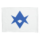 Patriotic Single Pillowcase with flag of Toyota Kussensloop (Voorkant)