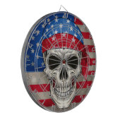 Patriotic Skull-dartbord Dartbord (Voorkant Links)