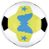 Patriotic Soccer Ball with Flag of Bady Bassit Voetbal (Gedraaid)
