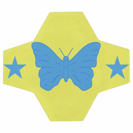 Patriotic Soccer Ball with Flag of Bady Bassit Voetbal (Enkel)