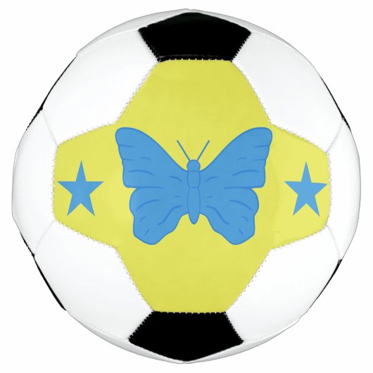 Patriotic Soccer Ball with Flag of Bady Bassit Voetbal (Voorkant)