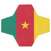 Patriotic Soccer Ball with Flag of Cameroon Voetbal (Enkel)