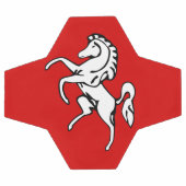 Patriotic Soccer Ball with Flag of Kent, England Voetbal (Enkel)