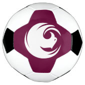 Patriotic Soccer Ball with Flag of Phoenix City Voetbal (Gedraaid)