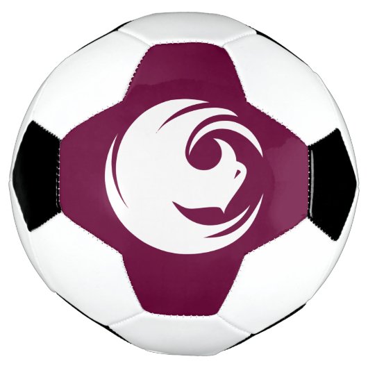 Patriotic Soccer Ball with Flag of Phoenix City Voetbal (Gedraaid)