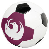 Patriotic Soccer Ball with Flag of Phoenix City Voetbal (Drie kwart)