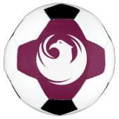 Patriotic Soccer Ball with Flag of Phoenix City Voetbal (Voorkant)