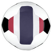 Patriotic Soccer Ball with Flag of Thailand Voetbal (Gedraaid)