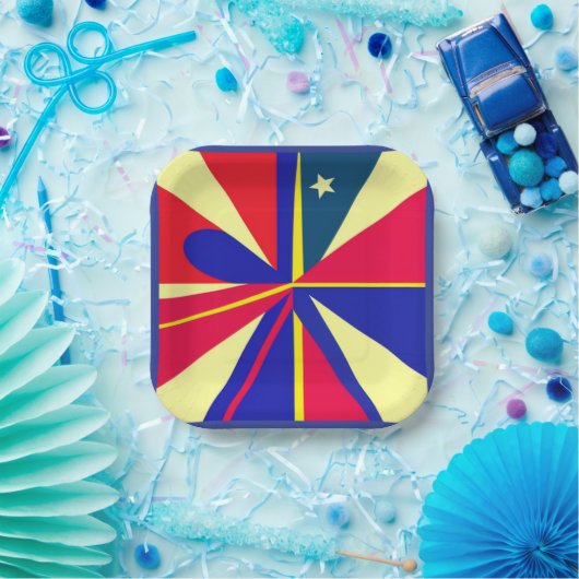 Patriotic Star Bord (Feest)