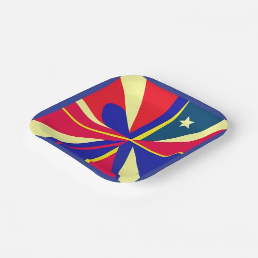 Patriotic Star Bord (Gebogen)