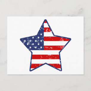 Patriotic Star Briefkaart